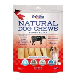 Frigera Natural Dog Chews Oksehovedbund | 250g